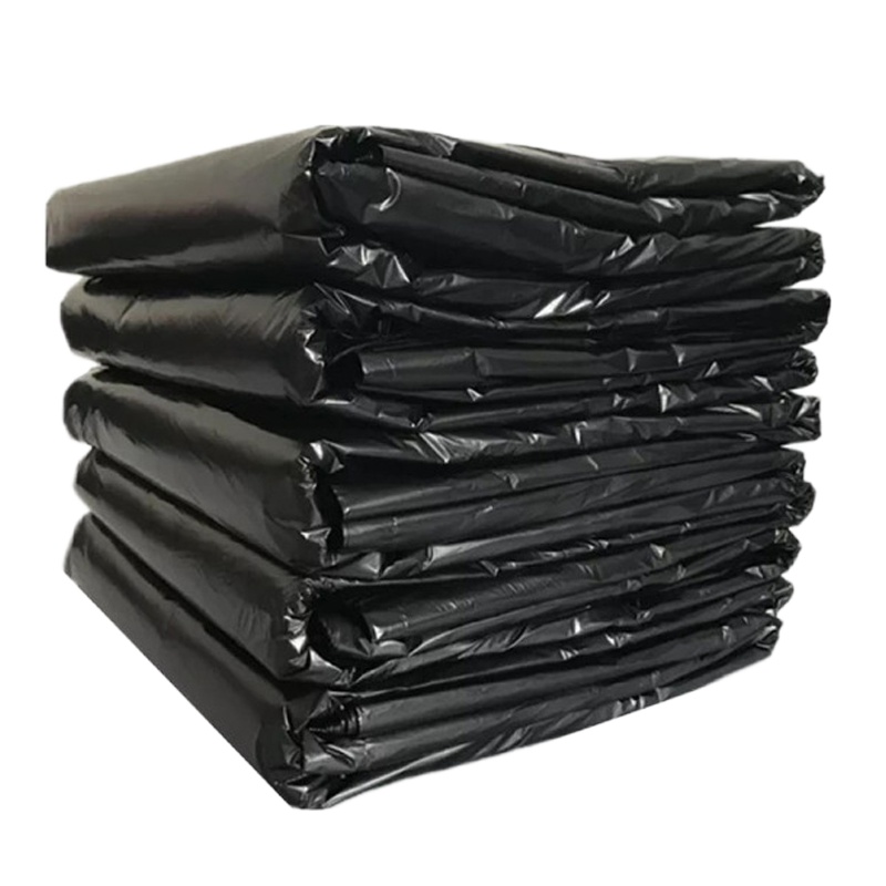 利得特大号加厚垃圾袋(黑色/双面3.6丝/10只/卷)0125/100*120cm(5卷装)