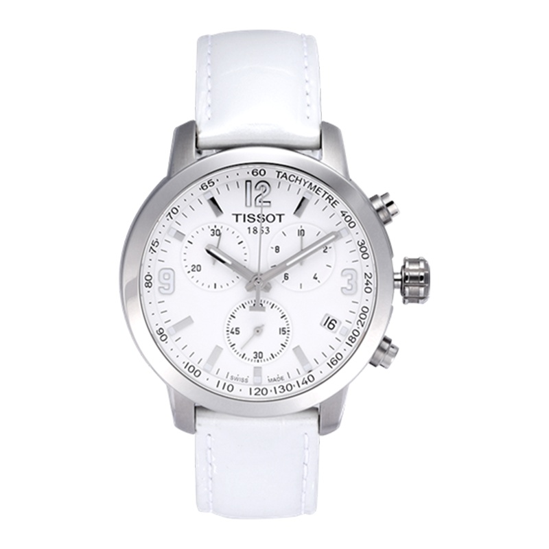 天梭(TISSOT)瑞士手表 骏驰200系列200M防水皮带男士石英表T055.417.16.017.00