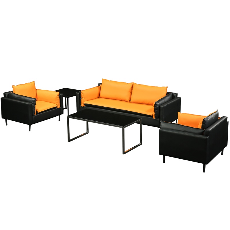 【红心家居】沙发小户型三人位沙发茶几组合简约现代卧室公寓客厅组合沙发