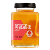 北京同仁堂黄芪蜂蜜800g 正宗玻璃瓶装蜂蜜 自然花蜜 黄芪蜜