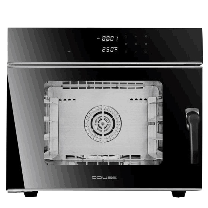 卡士(COUSS) 电烤箱 CO-960S 60L商用热风炉烘烤 喷雾蒸汽加湿 4层同烤 电子触屏操控智能大容量