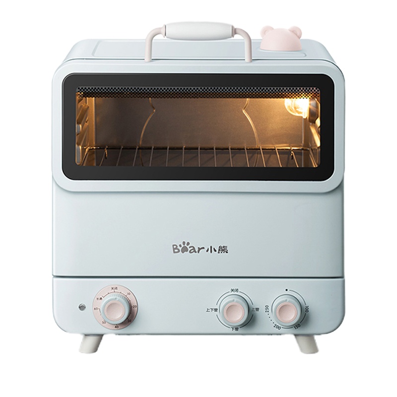 小熊(Bear) 电烤箱 多功能家用迷你小型烘焙蒸汽烤箱20L烘烤蛋糕面包饼干机DKX-D20E1(XF)