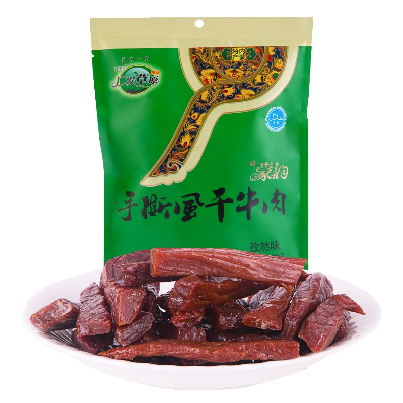 ZX 广发草原 牛肉干228g