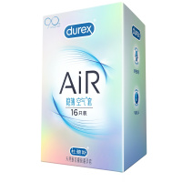 杜蕾斯（Durex） 避孕套 AiR隐薄空气套16只+AiR快感三合一16只 润滑型安全套 超薄款 男用成人情趣计生用品