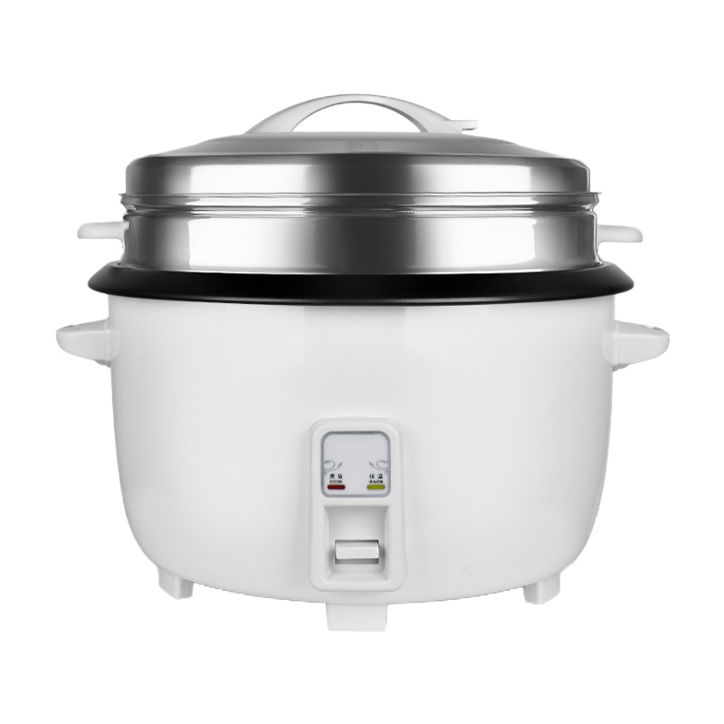 老式电饭煲时光旧巷家用6升超大电饭锅大容量食堂商用酒店大型8-45L 13升配加厚不粘胆(15-20人用)+蒸笼