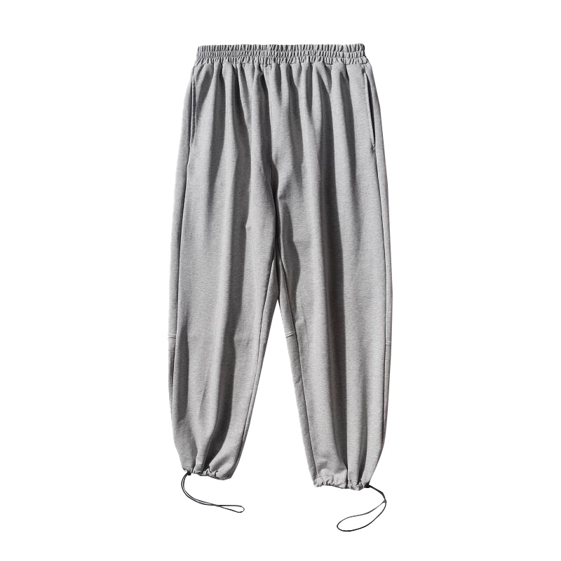 绅士空间男士牛仔长裤春季2021新款韩版潮流休闲宽松潮牌黑色直筒束脚裤MF.1005