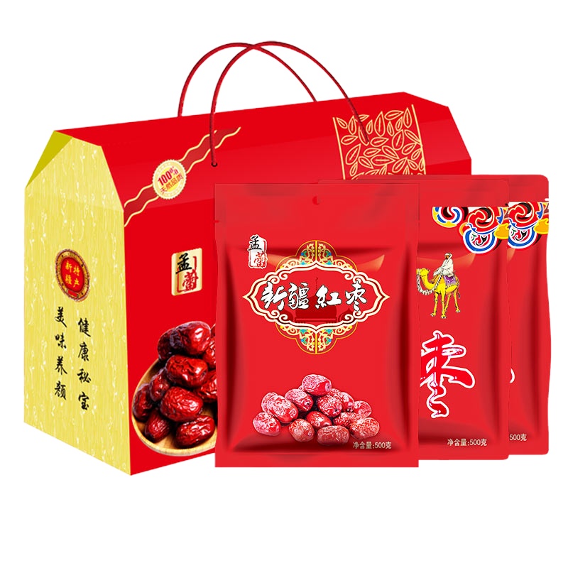 中粮 新疆大枣组合套装 休闲零售礼品