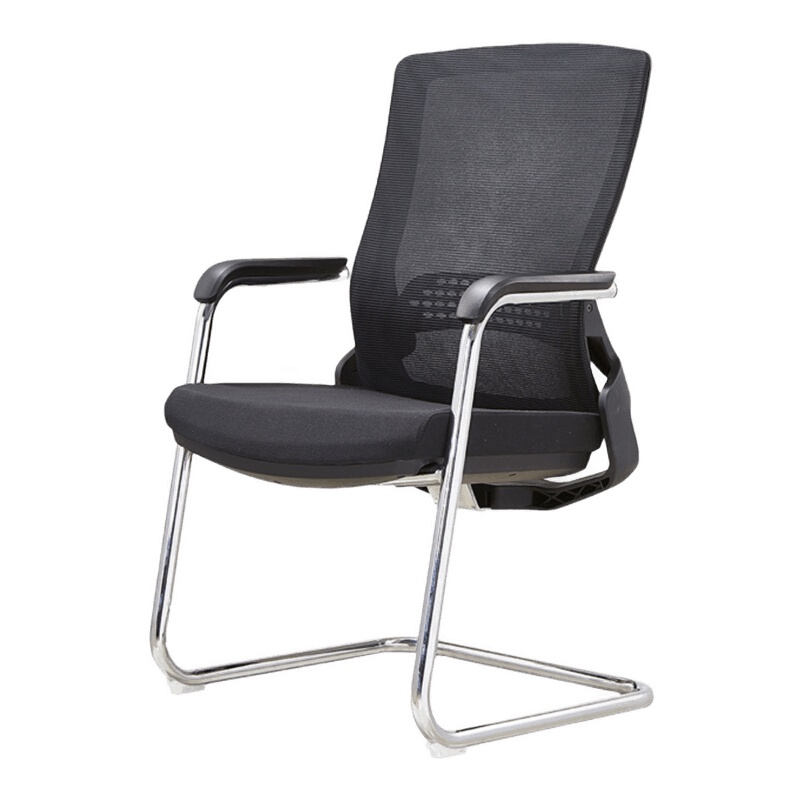 卓澳(ZHUOAO)办公家具电脑椅办公椅会议椅职员椅网布弓形椅