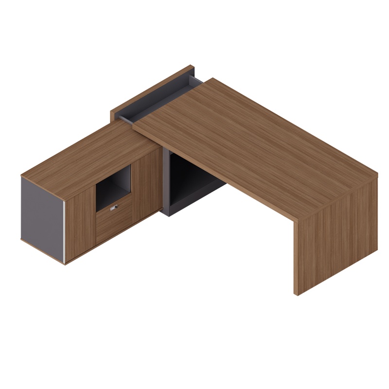 科朔 办公桌老板桌经理桌现代班台经理桌板式班台KS-08D2006