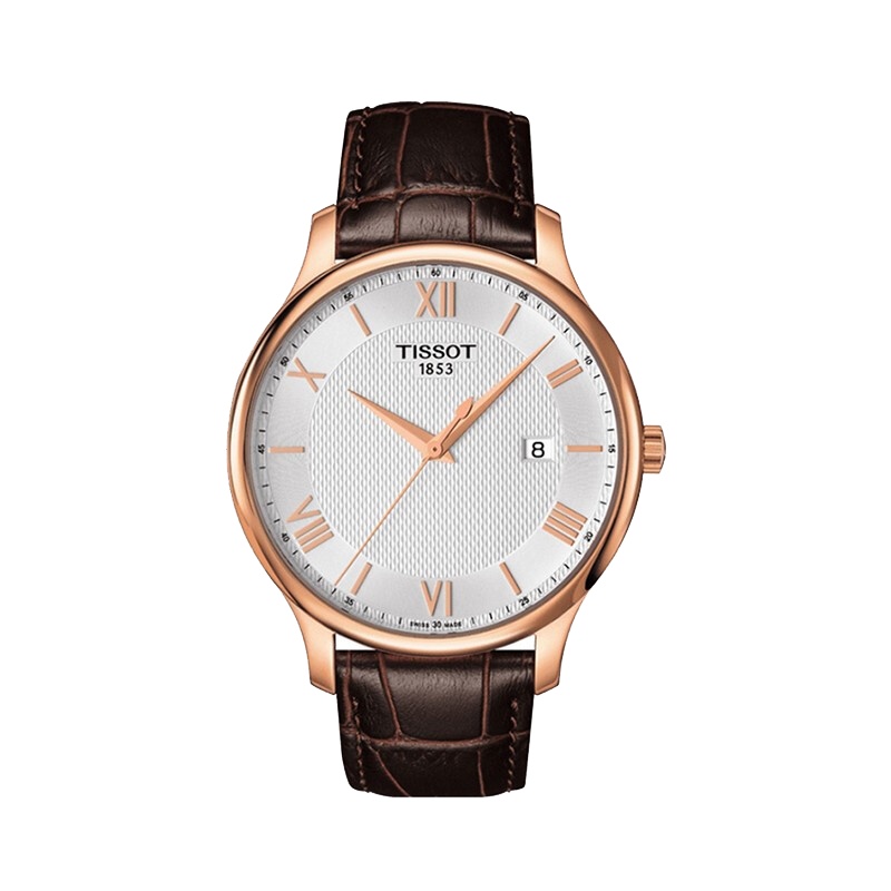天梭(TISSOT)手表 俊雅系列石英男士手表商务休闲男表