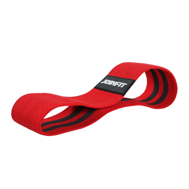 捷英飞 JOINFIT 针织拉力圈红90磅 J.R.096B 迷你弹力带 瑜伽塑形拉力带弹力圈 男女力量训练阻力带1条