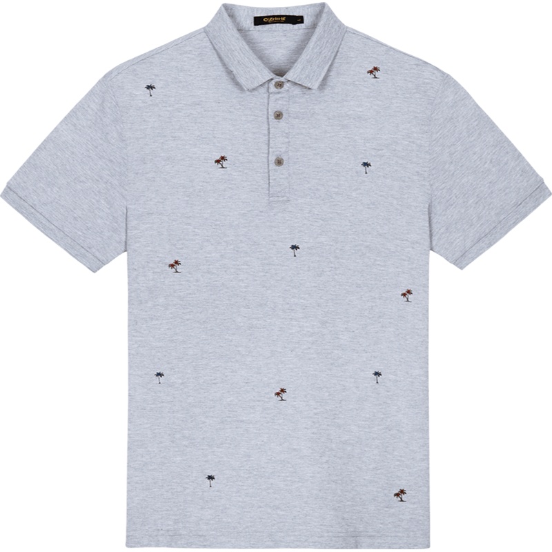 千纸鹤男装休闲商务polo衫2020夏季新款翻领男士短袖T恤上衣25299