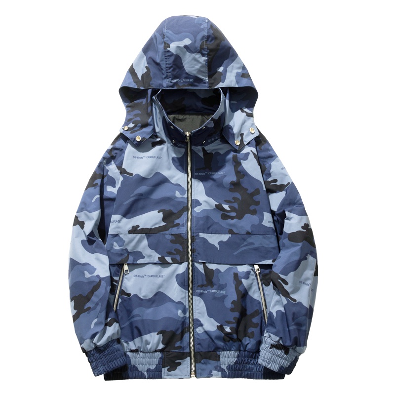 海德斯曼秋季迷彩夹克男ins超火情侣多色迷彩宽松潮流外套男30285