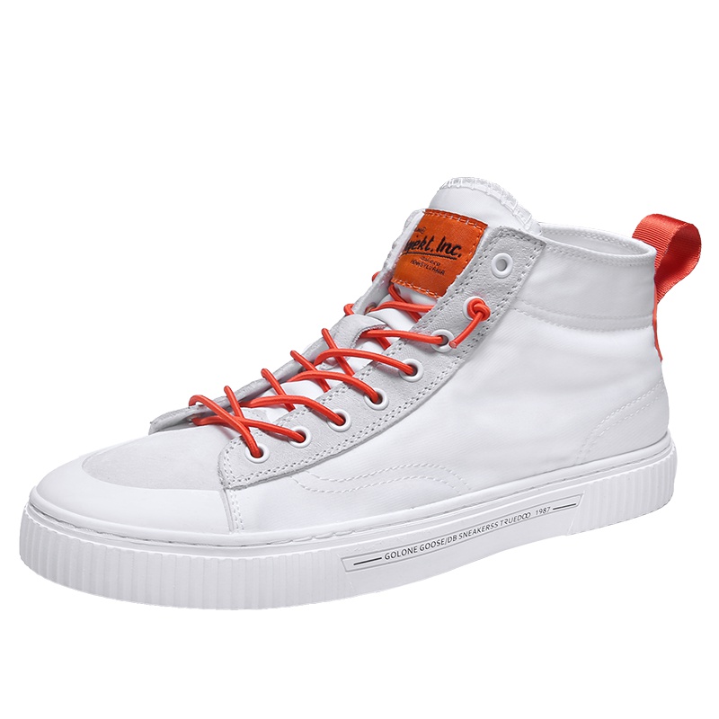 公牛世家(G.N.Shi Jia)学生休闲板鞋子韩版潮男高帮休闲鞋大学生时尚潮鞋GN9089