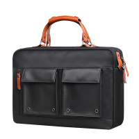 【顺丰配送】手提包男士公文包休闲单肩包韩版潮牛津布商务斜跨包帆布背包GNB191127-1HUI