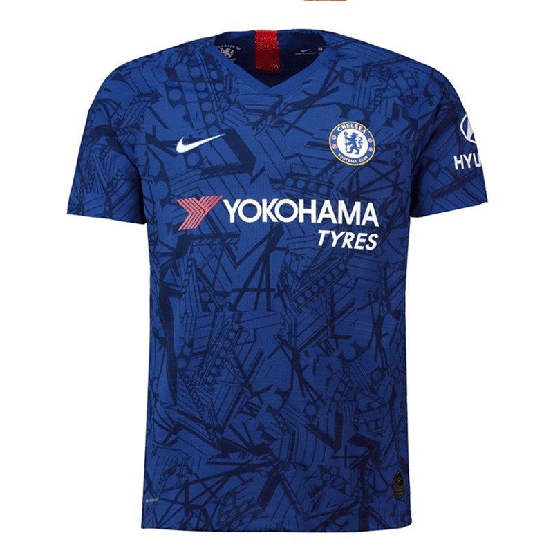 耐克官方 2019-20 赛季切尔西VAPORKNIT 主场男子足球 NIKE DRI-FIT球迷服 AJ5255