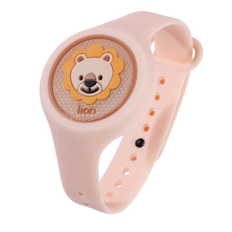 宝宝金水 防蚊手环 闪光手环 婴儿童宝宝成人防蚊手环 户外植物精油防蚊驱蚊神器 随身手环-[新品闪光]狮子