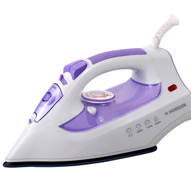 上海红心电熨斗RH171额定功率1600W蒸汽电熨斗家用大功率手持式熨烫斗烫衣服熨斗
