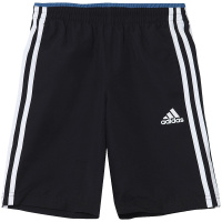 adidas阿迪达斯童运动服男服小童4-10岁 运动短裤BP9331 110 BP9331黑