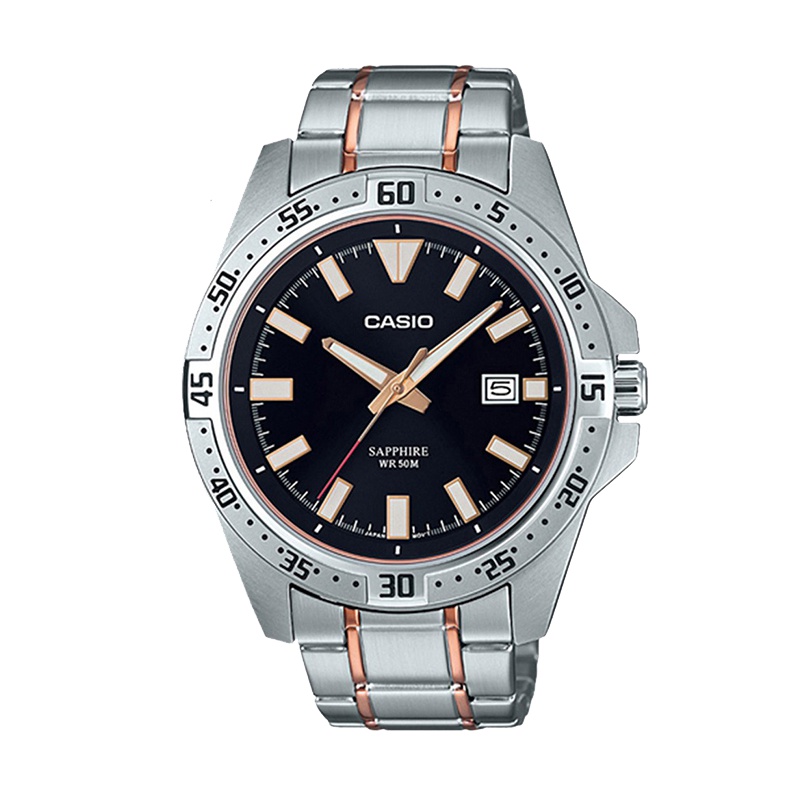 CASIO卡西欧 石英表 男 日韩品牌商务休闲石英男士手表MTH-1101RG-1A