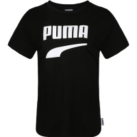 PUMA彪马 女子夏季新款透气简约图案LOGO短袖T恤579100