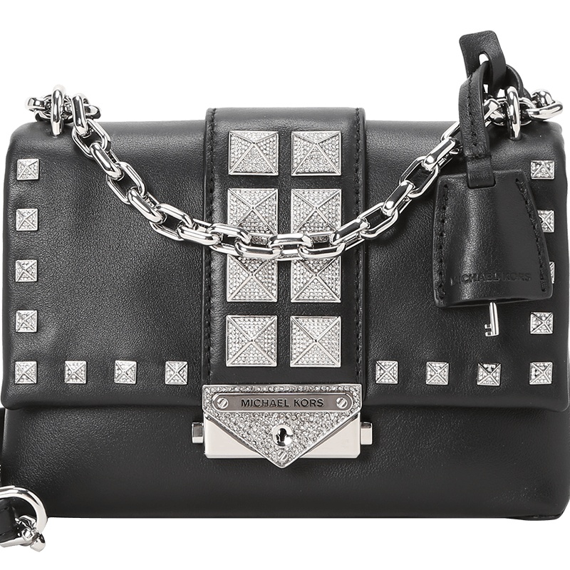 迈克高仕 MICHAEL KORS WHITNEY 斜挎包32H9S0EC0U 银扣 女士斜挎单肩包