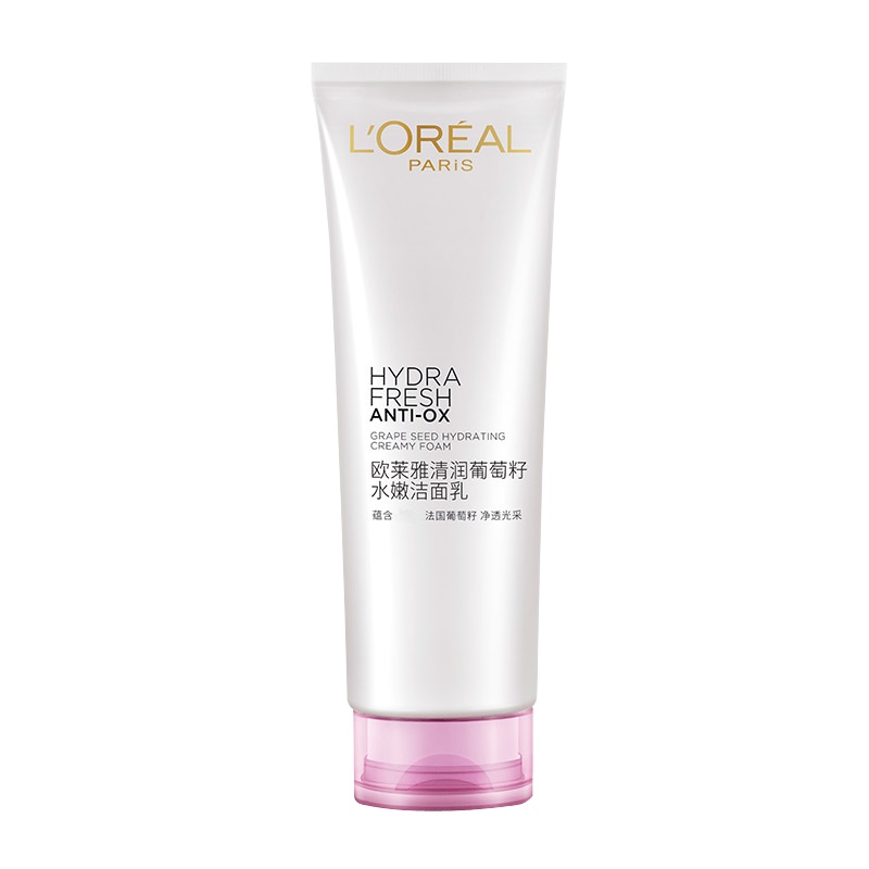 欧莱雅(LOREAL)清润葡萄籽水嫩洁面乳125ml