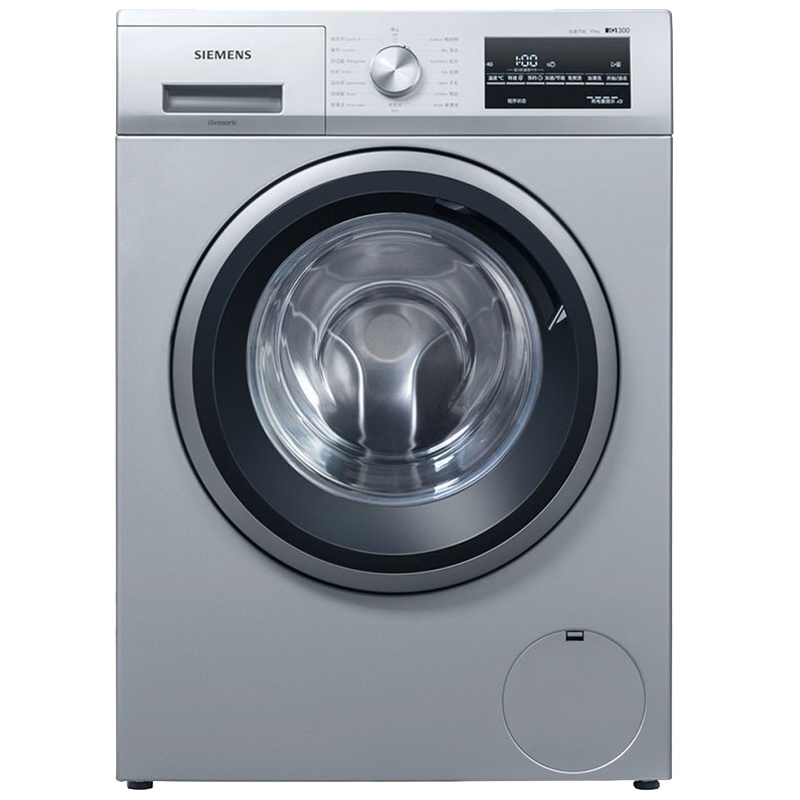 ㊣西门子（SIEMENS）WM14P2682W 1400转速10公斤 变频触控 滚筒洗衣机 大容量 升级版