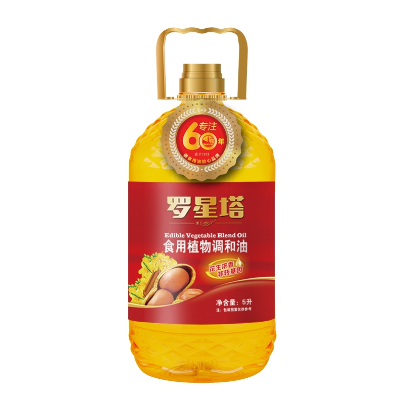 罗星塔 非转食用植物调和油 5L