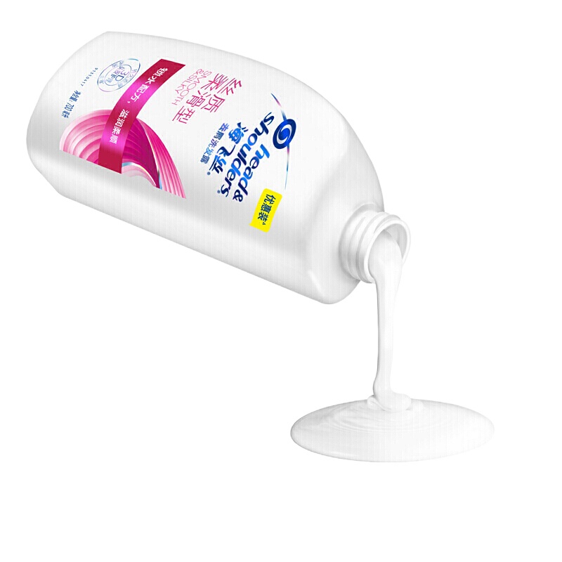 海飞丝鹿晗代言去屑洗发露丝质柔滑型700ml洗发水洗头膏止痒去油 男女士通用*1瓶