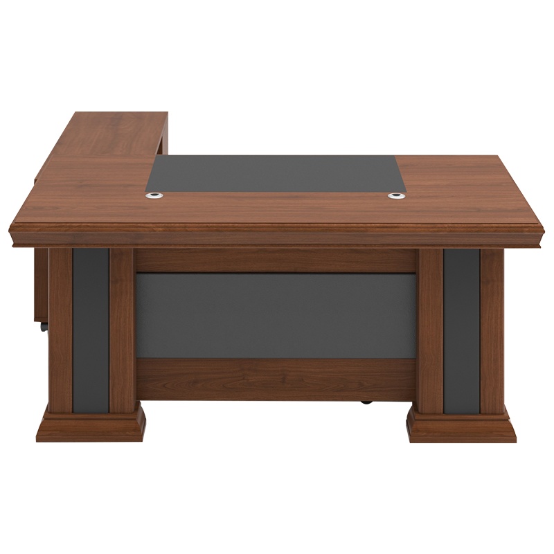 中泰X苏宁极物 老板桌经理桌新中式办公桌现代简约款主管桌