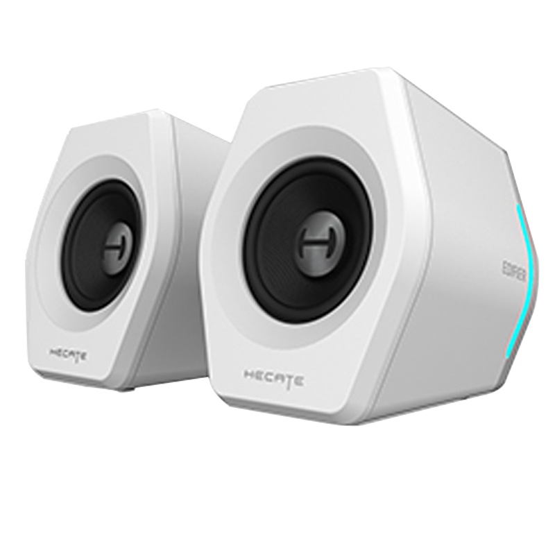 Edifier/漫步者 HECATEG2000蓝牙游戏音箱 无线2.0专业电竞桌面音响 白色