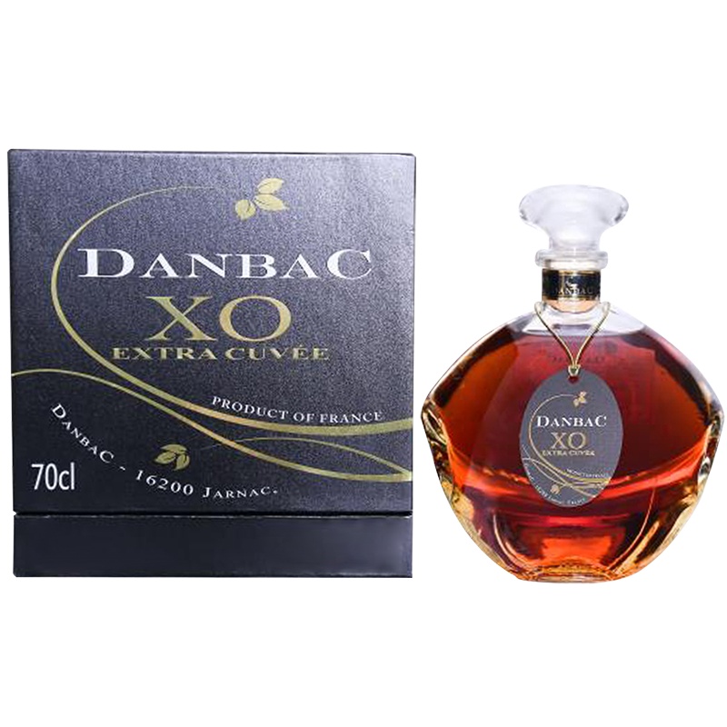 丹巴克(DANBAC)法国进口洋酒 特酿白兰地XO 700ml 40%vol.