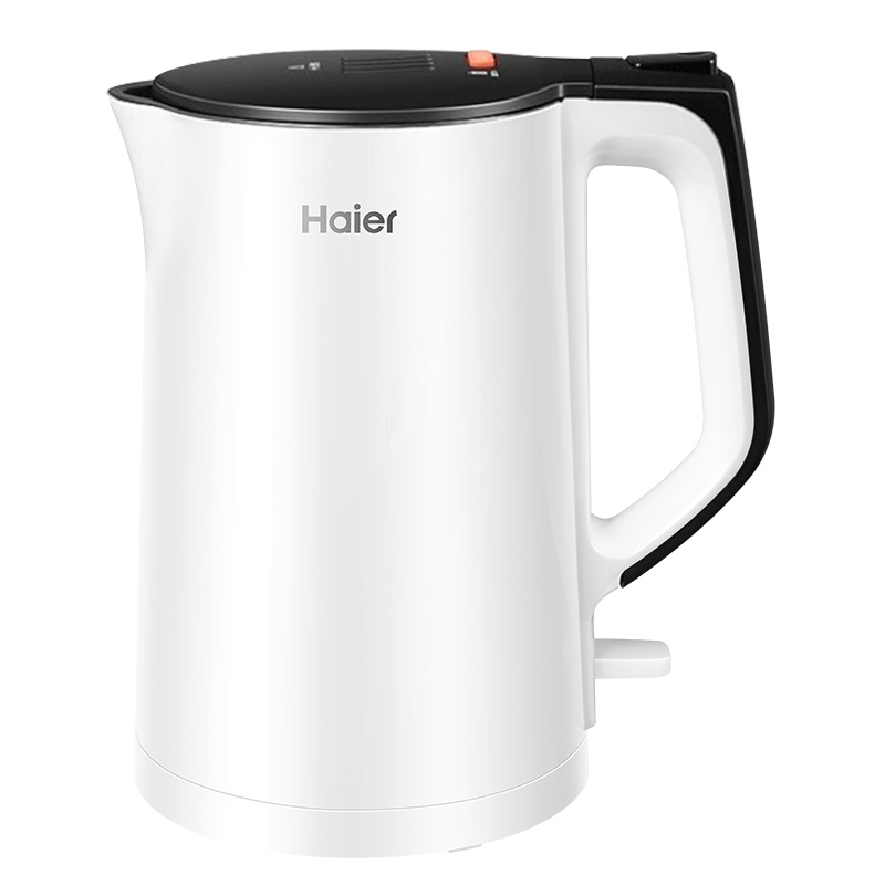 海尔（Haier)热水壶家用304不锈钢1.5L大容量自动断电烧水壶防烫电水壶K3-B01W