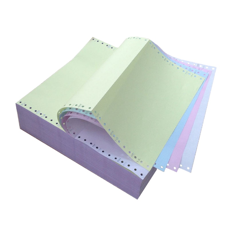 得力(deli)241-2 电脑打印纸连续针式打印纸 二联两层 发货单