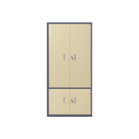 星岛零件柜透明蓝色带门抽屉式五金元件工具柜带门锁样品刀具柜螺丝整理柜30抽带门