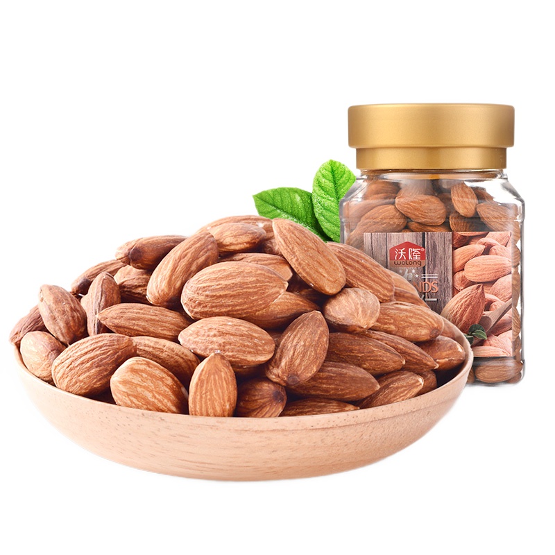 沃隆 扁桃仁 180g罐装 每日坚果 干果 炒货 办公室 休闲零食 巴旦木仁