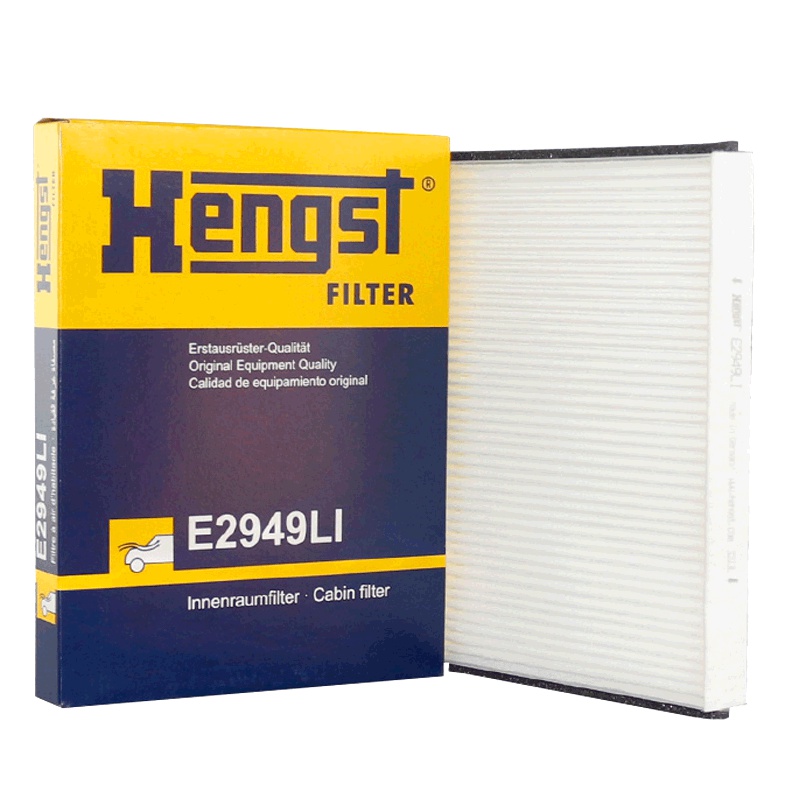 汉格斯特（hengst）空调滤清器单效E2949LI适用于沃尔沃S60/S80L/XC60神行者2极光