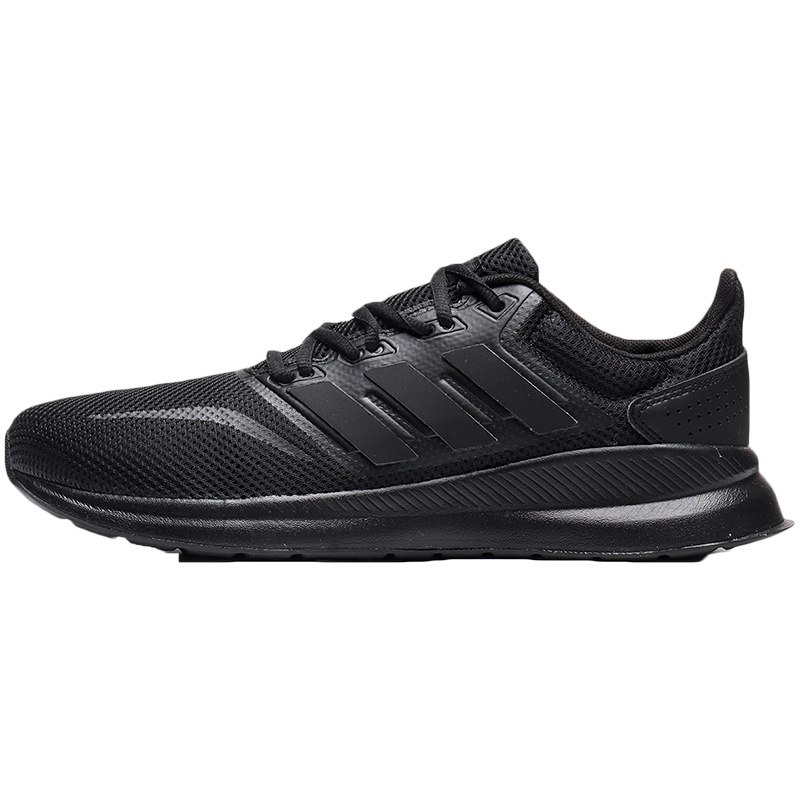 adidas童男童大童跑步鞋青少年校园休闲运动鞋F36549 F36549黑色 /适合脚长220mm
