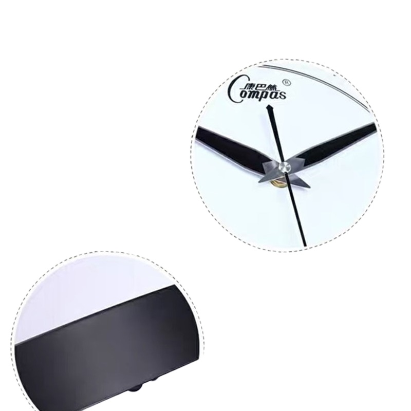 企购优品挂钟 3102Y 直径36cm 木纹日历款