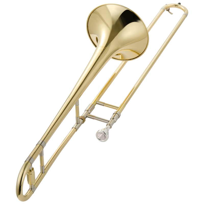 金音正品 JYTB-E100中音降B拉管长号 漆金长号乐器