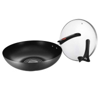 不易锈精铁无涂层炒锅·可立盖CF32B1TG