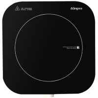 爱庭(Ating)家用电磁炉大功率火锅烧水电磁灶茶炉智能旋控调温2100W 黑色NEG面板IH-S21A-W