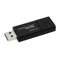 金士顿锐黑U盘（USB3.0/黑色）100G3/128G