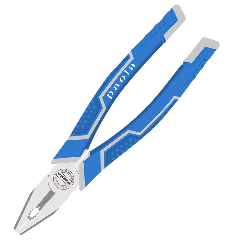 [苏宁自营]保拉(Paola)工具 工业级8寸钢丝钳 老虎钳 平口钳 6160Cr-V 克钢 省力 6018