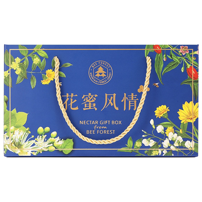森蜂园花蜜风情小罐蜂蜜25g*8瓶(8瓶礼盒装)