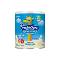 美国雅培 荷兰Abbott小安素PediaSure 非转基因婴幼儿儿童进口4段奶粉(2-12岁) 香草味400g