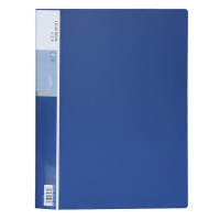 得力(deli) 5004资料册 活页文件袋 XHJ多层透明 办公专用 40页单只装