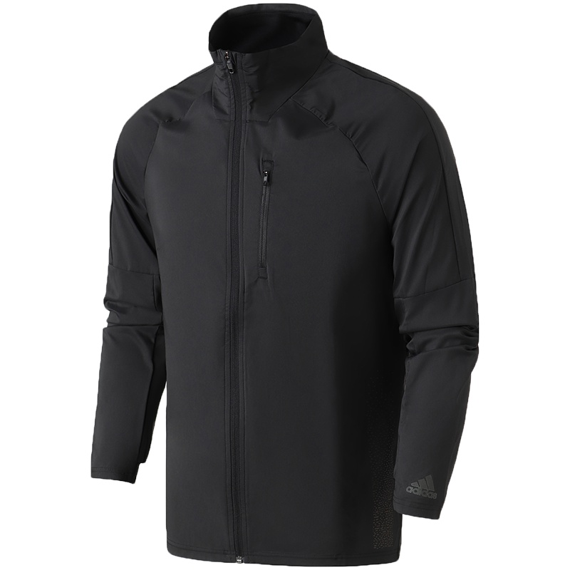 【自营】adidas男服外套夹克跑步休闲运动服D73188