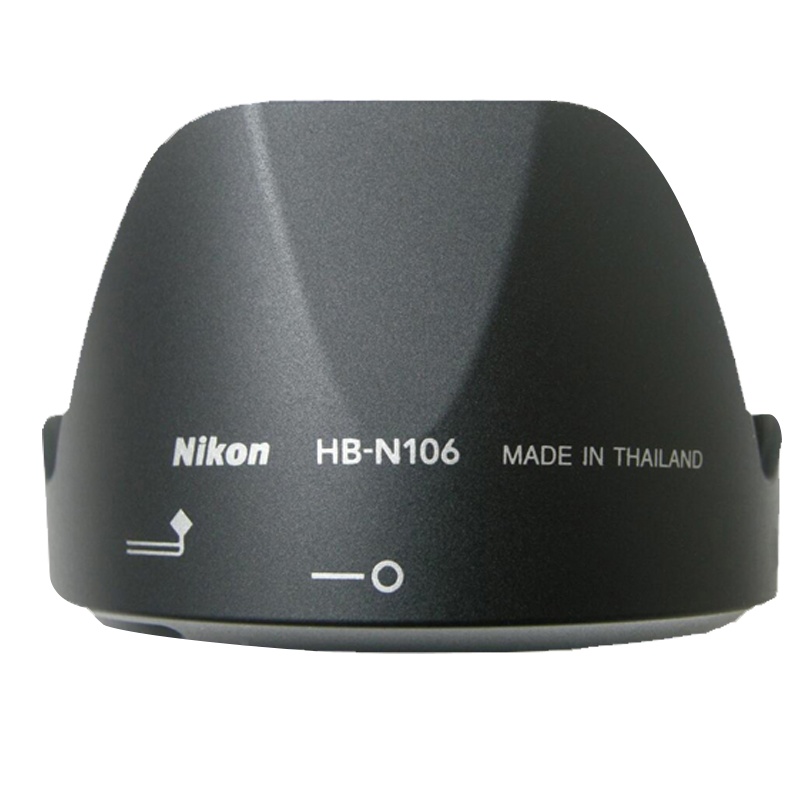 尼康（Nikon）新款AF-P 18-55mm镜头(D5600 D3500套机头)原装遮光罩HB-N106